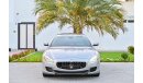 Maserati Quattroporte GTS V8 | AED 1,939 Per Month | 0% DP |  Exceptional Condition | Low Kms