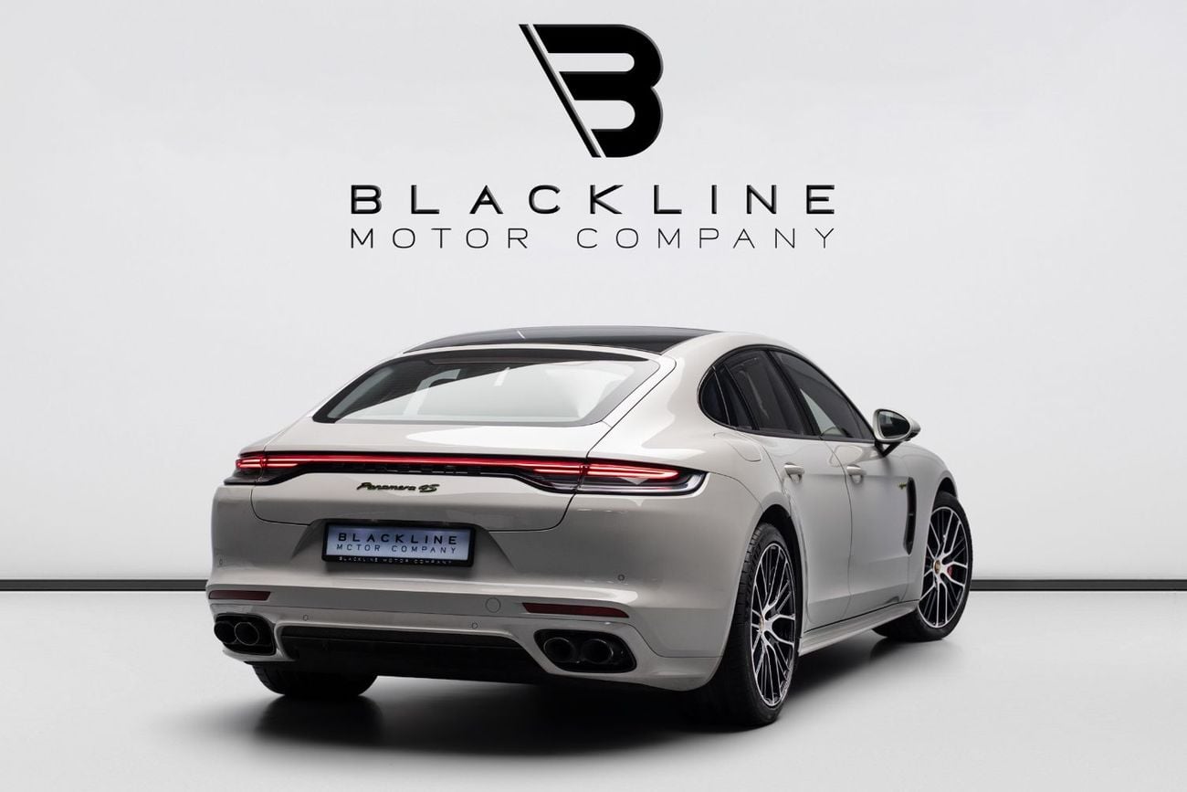 Porsche Panamera 4S E- HYBRID BUY NOW, PAY 2027 | THE BLACKLINE STANDARD | 1 Year Blackline Warranty, GCC, Low KMs, High Spec