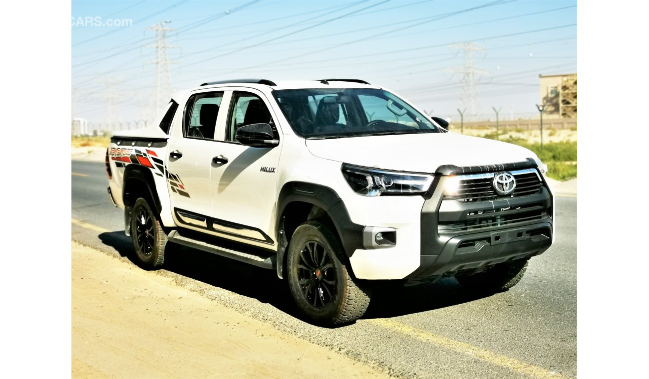 Toyota Hilux 2.4 DIESEL, 17" Alloy Rims, Push Start, LED Fog Lights, Multi-function Power Steering, CODE-HIADD