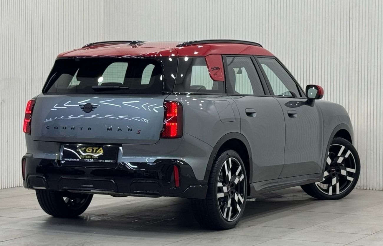 Mini Cooper S Countryman All4 2024 Mini Countryman S JCW All4, 2027 Mini Warranty + Service Pack, Very Low Kms, GCC