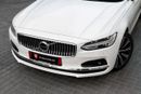 Volvo S90 S90 Inscription | 2,350 P.M  | 0% Downpayment | Excellent Condition!