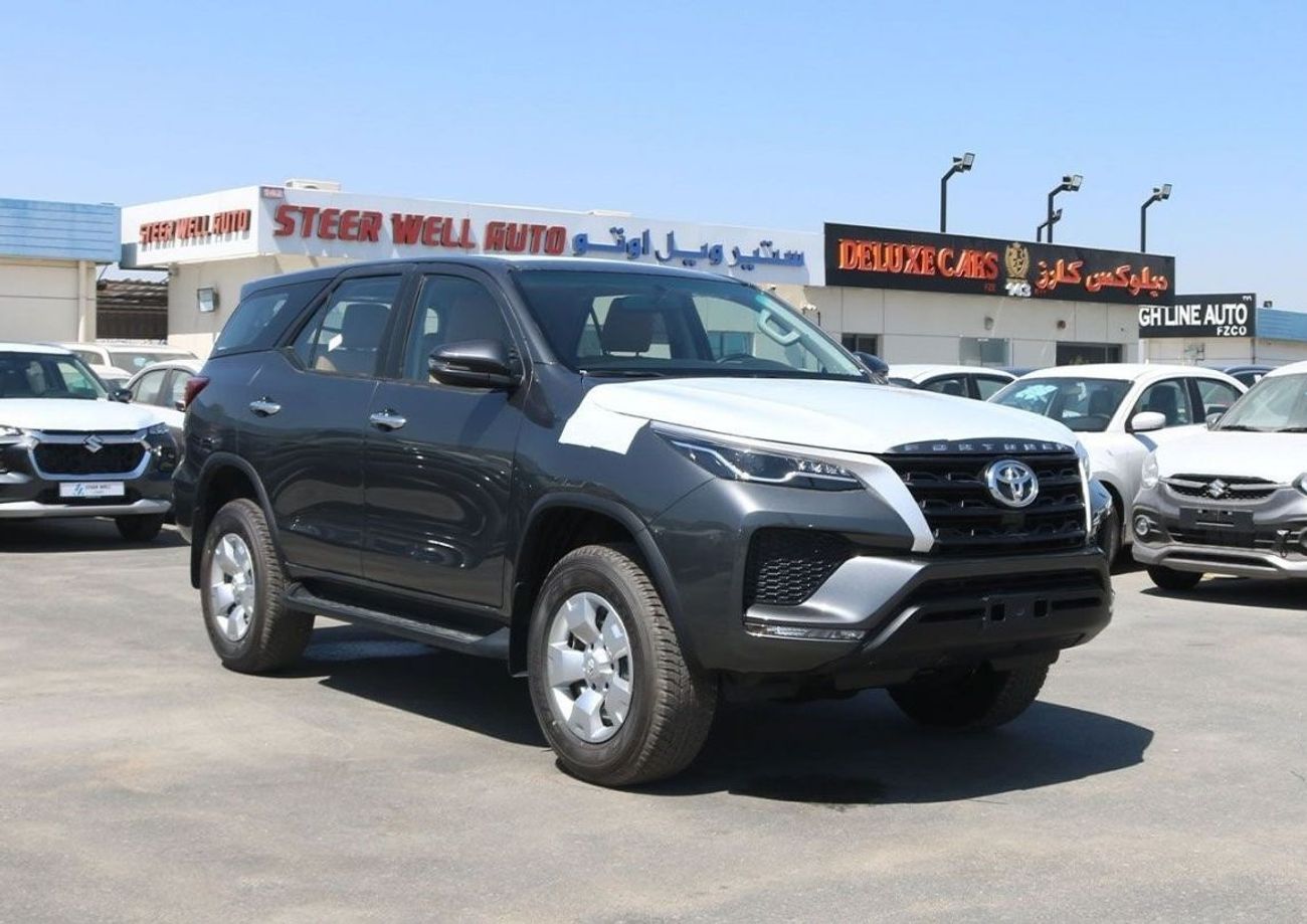 Toyota Fortuner 2023 | BRAND NEW FORTUNER E - 2.7L 4X4 WITH DIGITAL A/C AND CLIMATE CONTROL GCC SPECS - EXPORT ONLY
