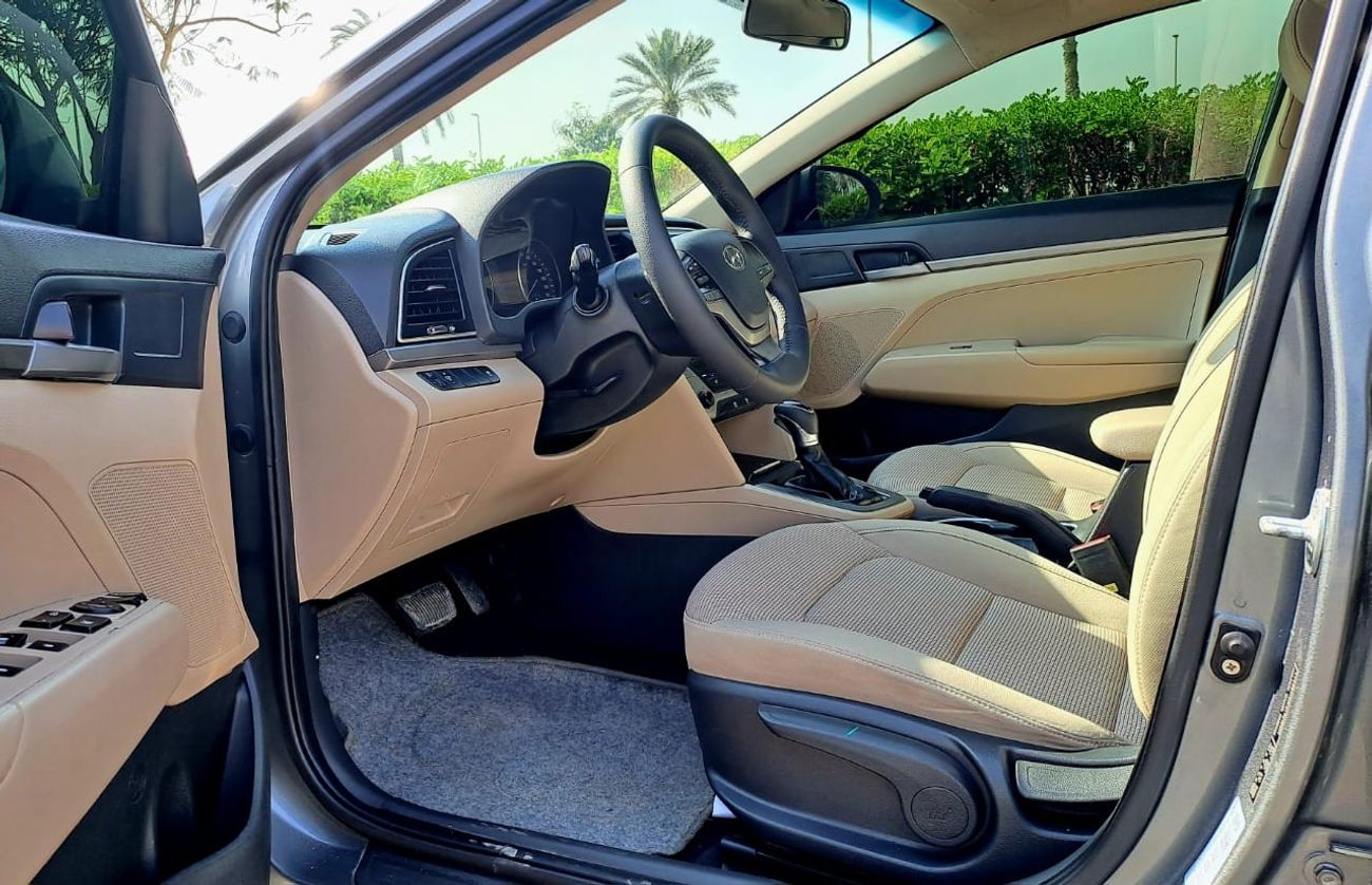 هيونداي إلانترا GL High 2.0L 2017 2.0L FULL OPTION (470/-MONTHLY)