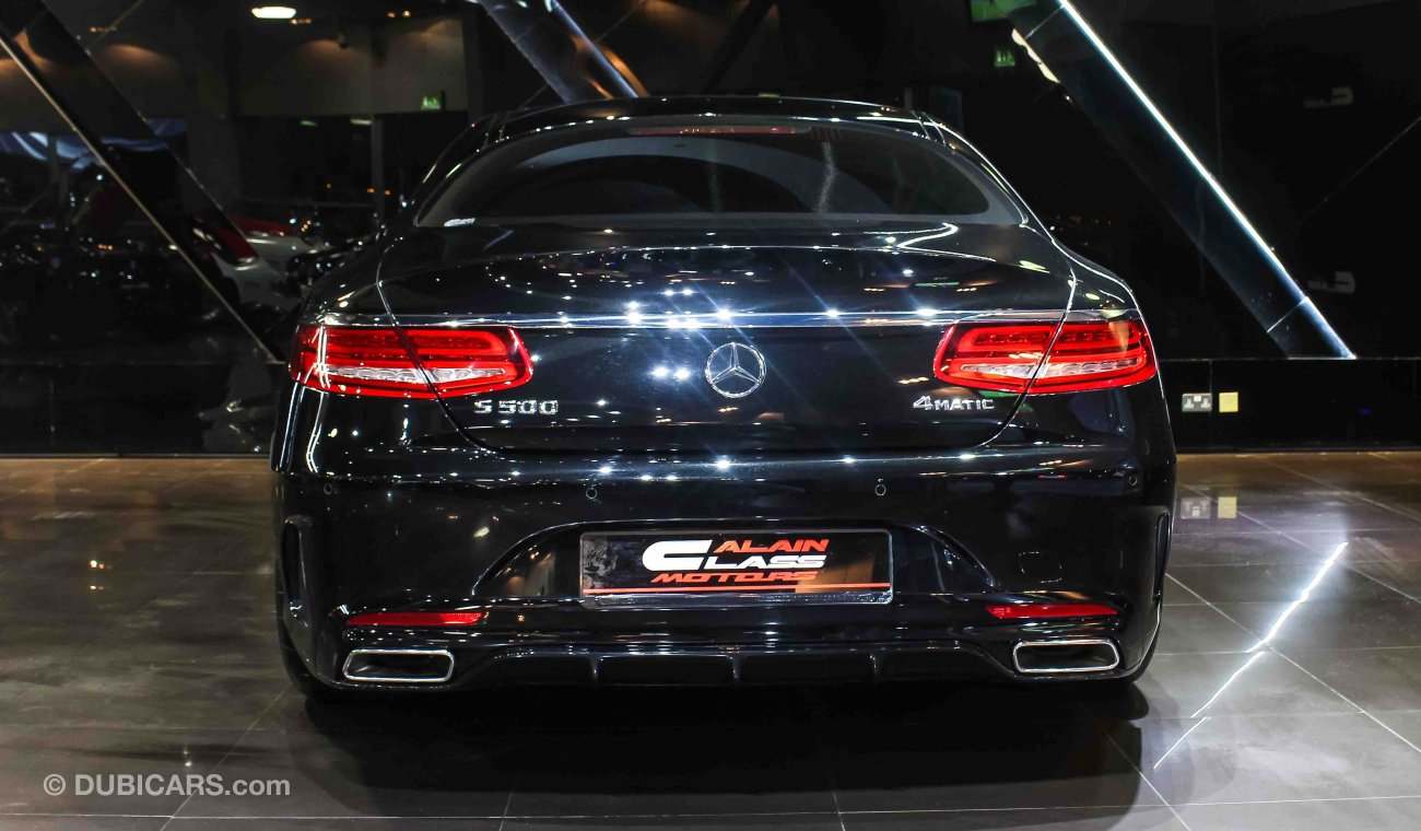 مرسيدس بنز S 500 كوبيه 4 Matic