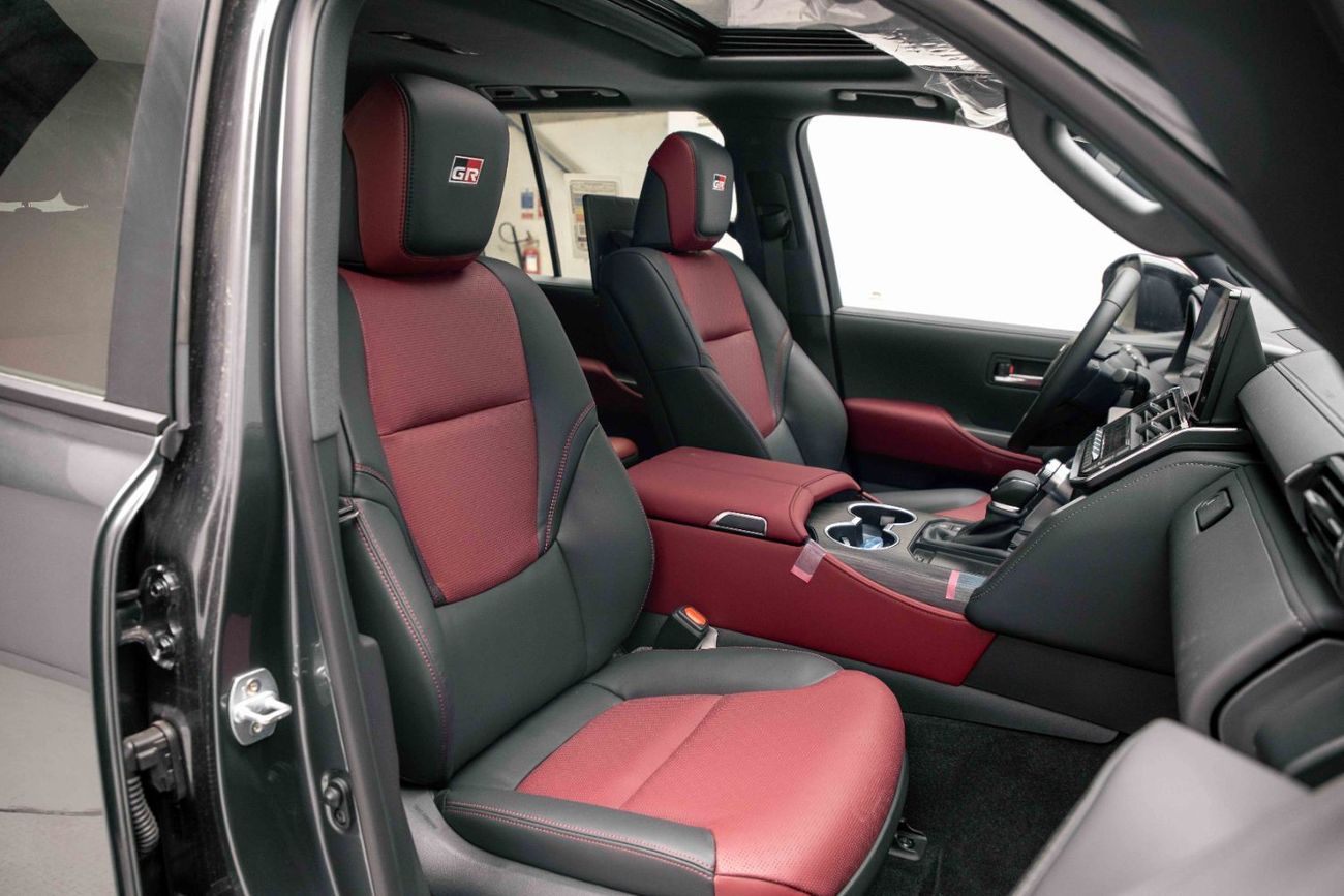 Toyota Land Cruiser GRS 3.5L - Grey Mettalic Inside Maroon | Export Only
