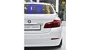 بي أم دبليو 520i EXCELLENT DEAL for our BMW 520i ( 2015 Model ) in White Color GCC Specs