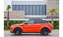 Land Rover Range Rover Evoque 2,037 P.M |  0% Downpayment | Unique Colour!