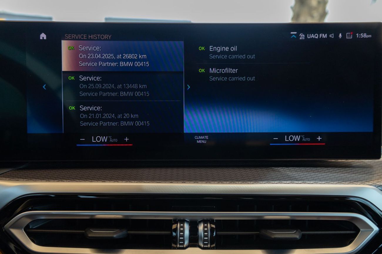 BMW 420i BMW 420i M-Sport Convertible 2024 GCC under Agency Warranty and Service Contract with Flexible Down-