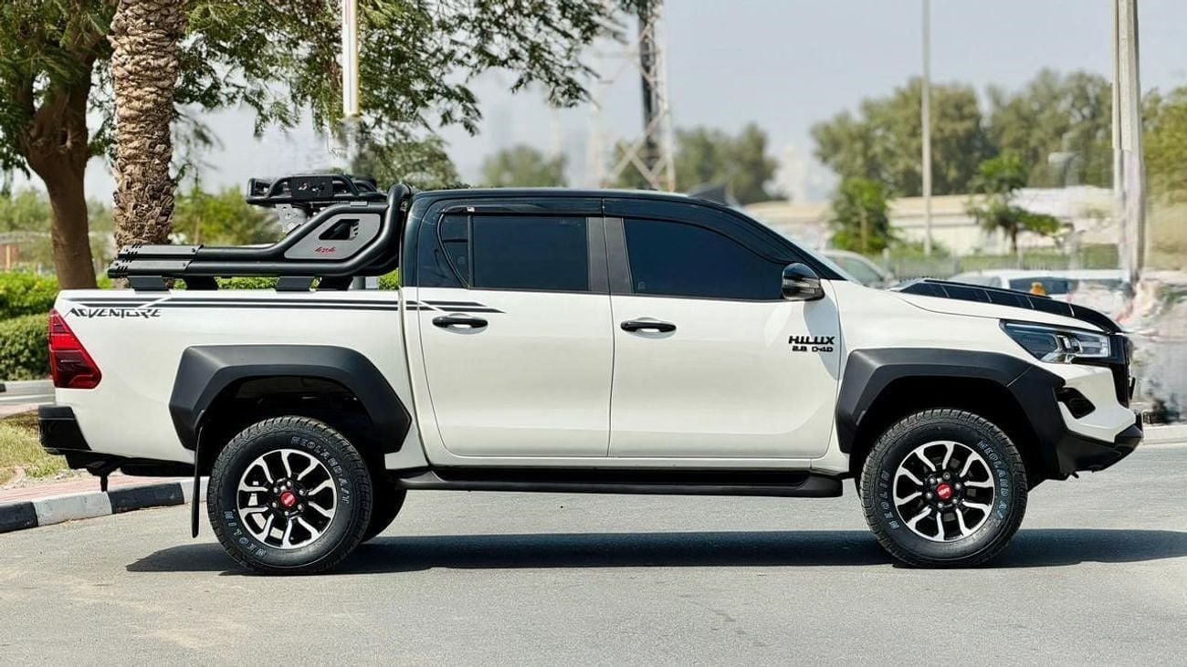 Toyota Hilux 2019| 2.8L DIESEL ENGINE | AT | RHD | GTK 4X4 HEAVY SPORT BAR WITH BASKET | ROOF MOUNTED LED LIGHTS