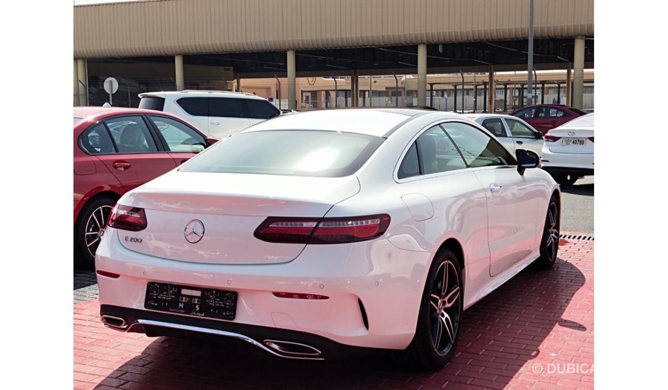 مرسيدس بنز E200 AMG Coupe Warranty And Service 2020 GCC