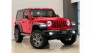 Jeep Wrangler 2018 Jeep Wrangler Sport JL, Jeep® Warranty, Service History, GCC