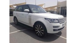 Land Rover Range Rover Vogue SE Supercharged فل ابشن بحاله ممتاذه بدون حوادث ضمان شاسيه جير ماكينه تشييكات وكاله