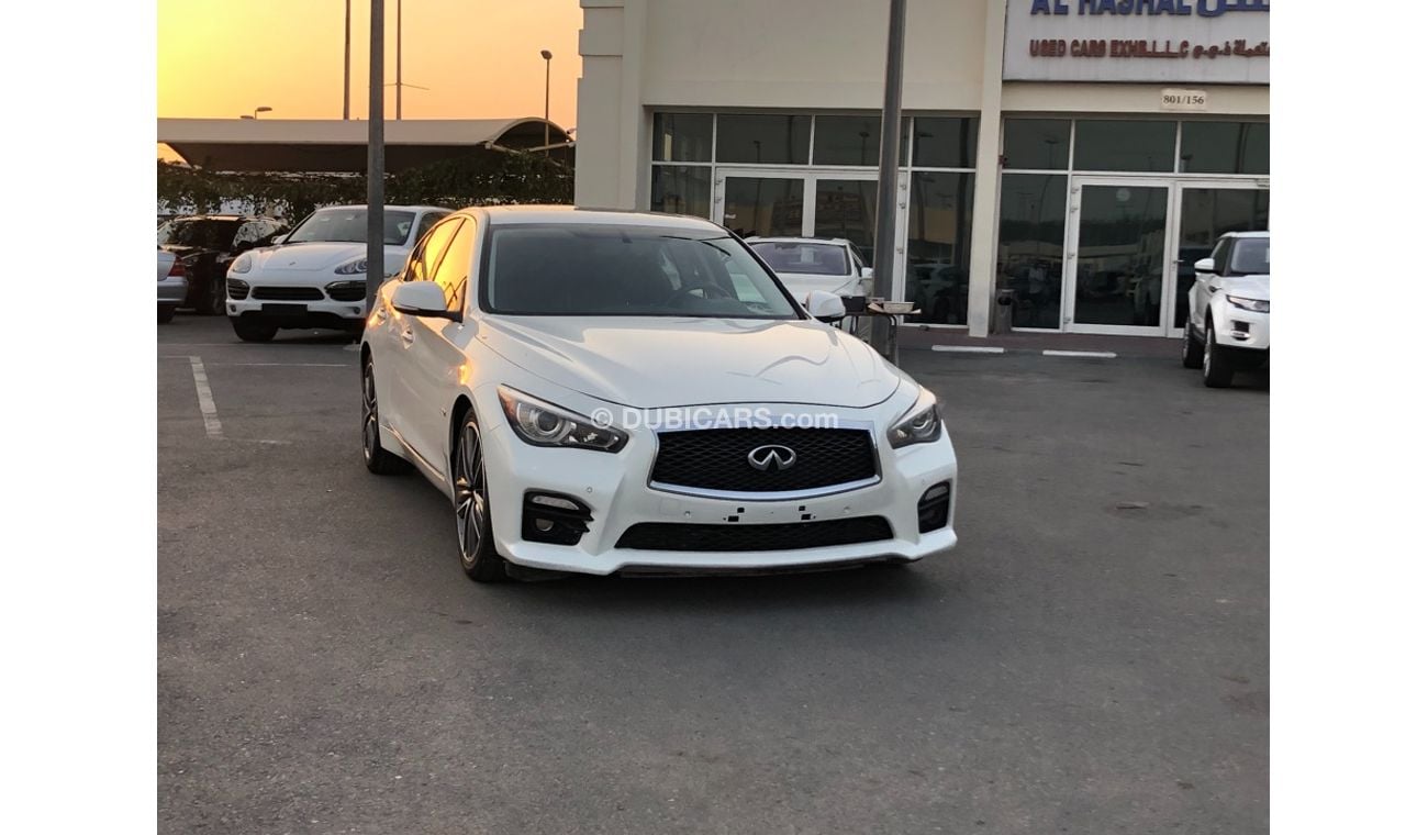 Infiniti Q50 Infinity Q50 model 2017 GCC car prefect condition full option low mileage