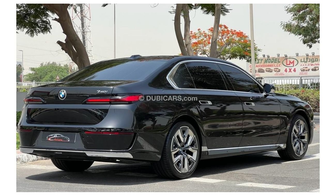 BMW 740Li BME 740i Luxury Pure Excellence 2023 GCC UNDER WARRANTY SERVICE CONTRACT