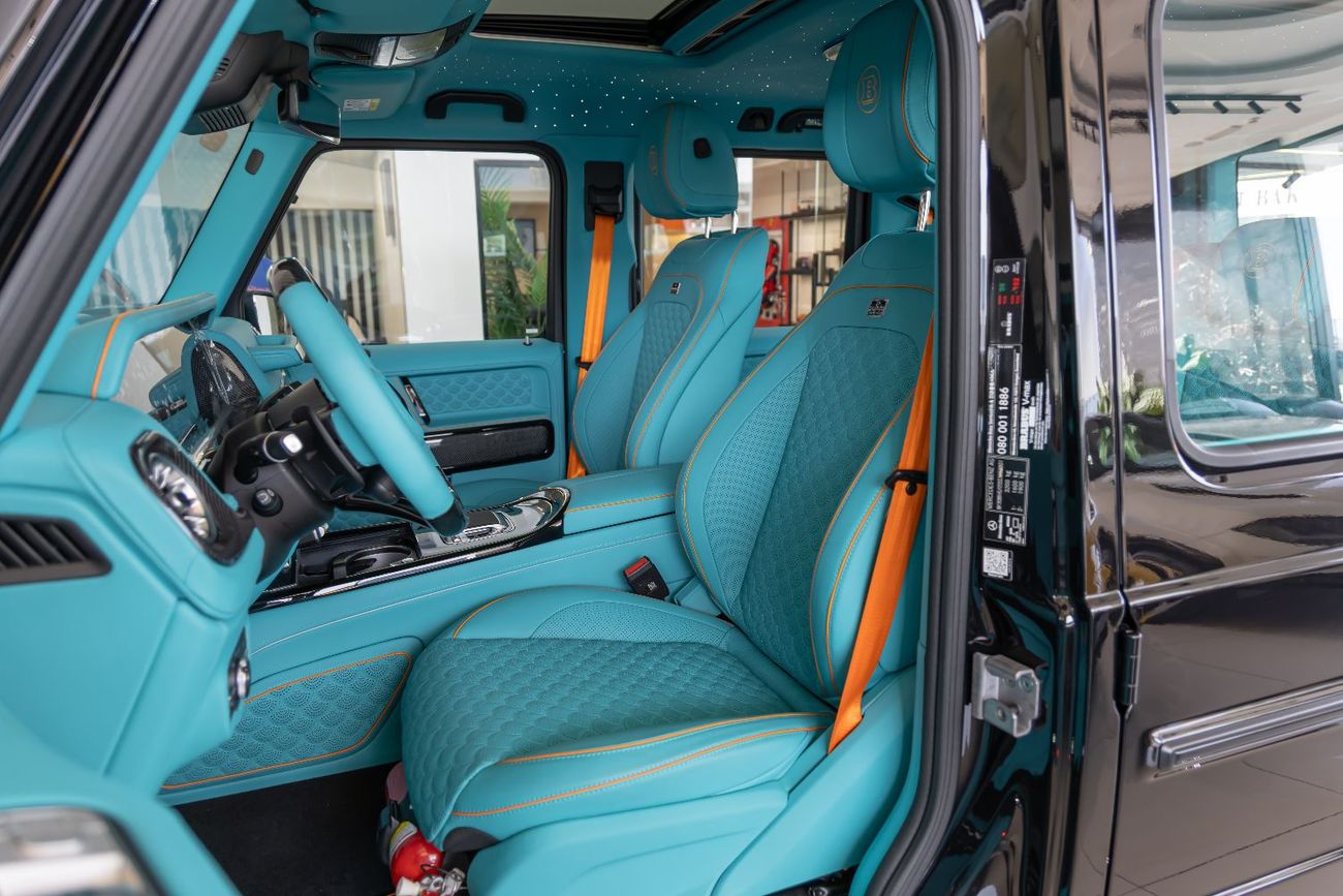 مرسيدس بنز G 63 AMG 4MATIC SUV BRABUS Kit 800 | Carbon Fiber Interior  Exterior | Star Light Roof | Mercedes-Benz G-Clas