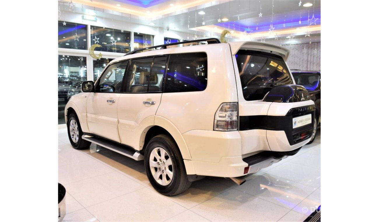 Mitsubishi Pajero ORIGINAL PAINT ( صبغ وكاله ) FULL SERVICE HISTORY! Mitsubishi Pajero GLS 2015 Model!! in White Color