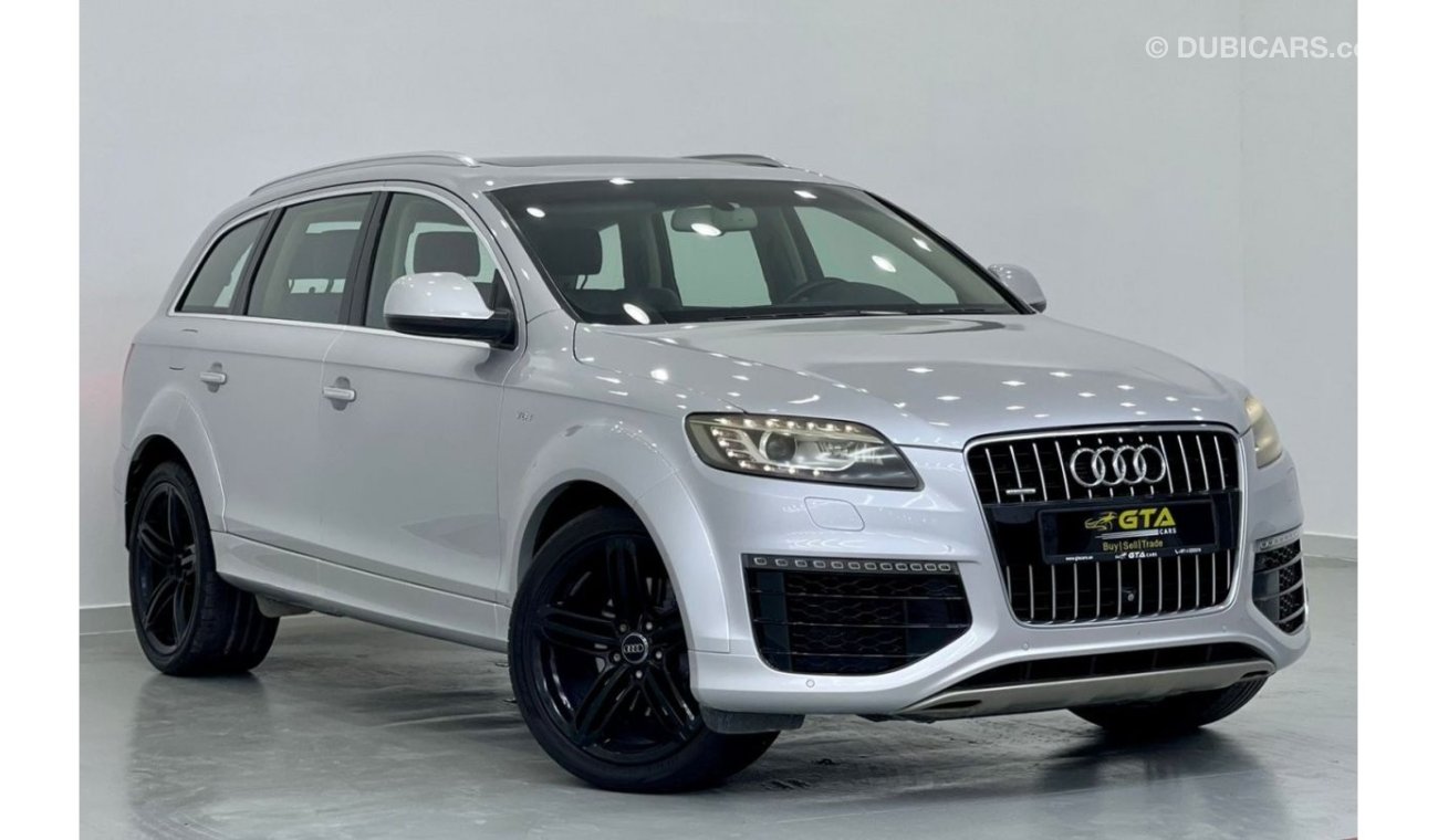 أودي Q7 2015 Audi Q7 S-Line, Full Audi History, Warranty, Low Kms, GCC