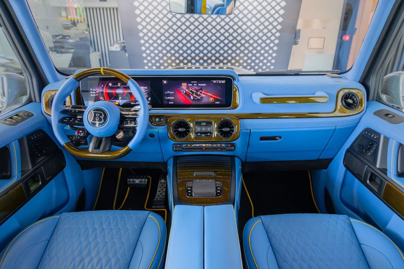 Mercedes-Benz G 63 AMG 4MATIC SUV BRABUS Kit 800 | Carbon Fiber Interior  Seats | Star Light Roof | Prefect Condition 2025