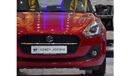 Suzuki Swift EXCELLENT DEAL for our Suzuki Swift 1.2L ( 2024 Model ) in Red Color GCC Specs