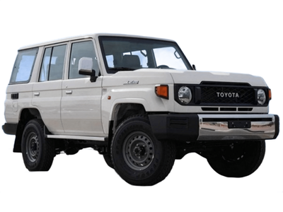 تويوتا لاند كروزر 70 ECTP2M014  - 2025 Toyota LC76 5 Doors Hardtop - 4.0L Petrol Manual - Mid - White with Beige Interior