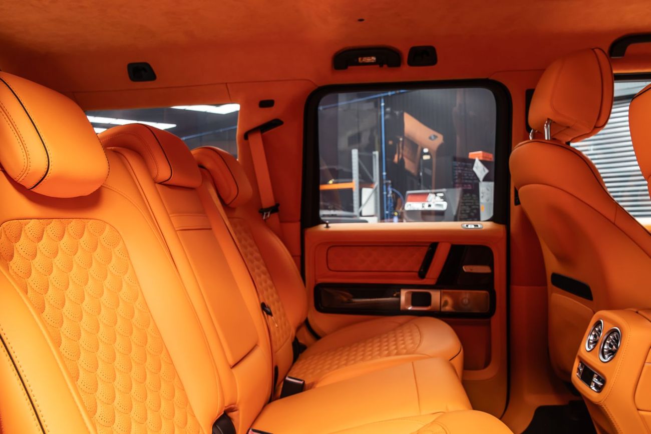 BRABUS 800 - Mercedes-AMG G 63 MY25 Black/Orange+A22+Carb Pack I&II