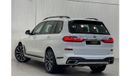 بي أم دبليو X7 40i M Sport Premium 3.0L 2021 BMW X7 xDrive40i M-Sport, Nov 2026 BMW Warranty + Service Pack, Full O