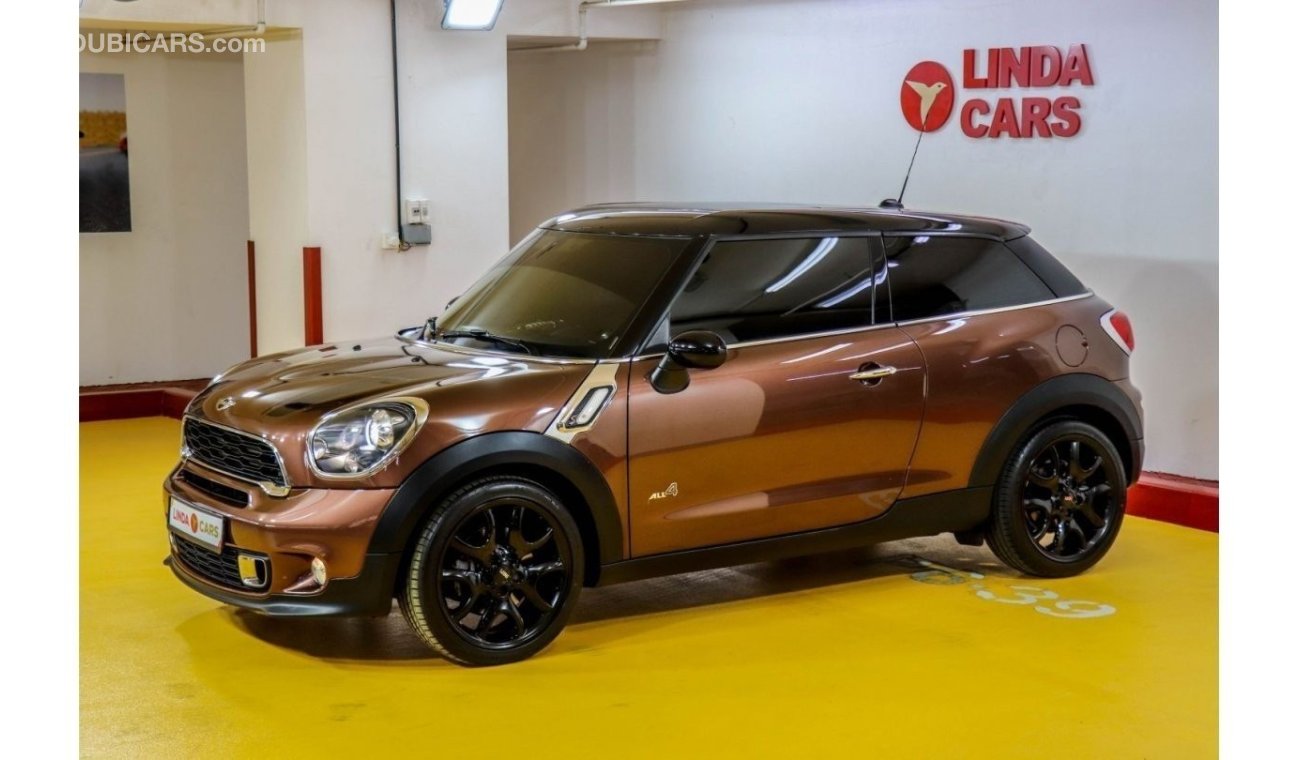 Mini Cooper S Paceman RESERVED ||| Mini Cooper S Paceman 4x4 2013 GCC under Warranty