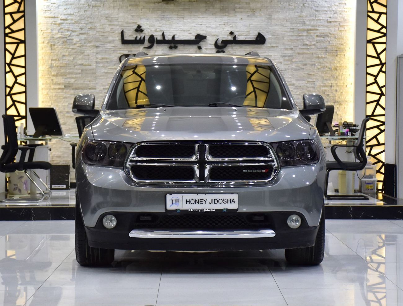 Dodge Durango EXCELLENT DEAL for our Dodge Durango AWD V8 ( 2012 Model ) in Grey Color GCC Specs