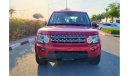 Land Rover LR4 HSE SPECIAL OFFER (1 YEAR FREE WARRANTY+INSURANCE )LAND ROVER LR4 2013 GCC IN PERFECT CONDITION