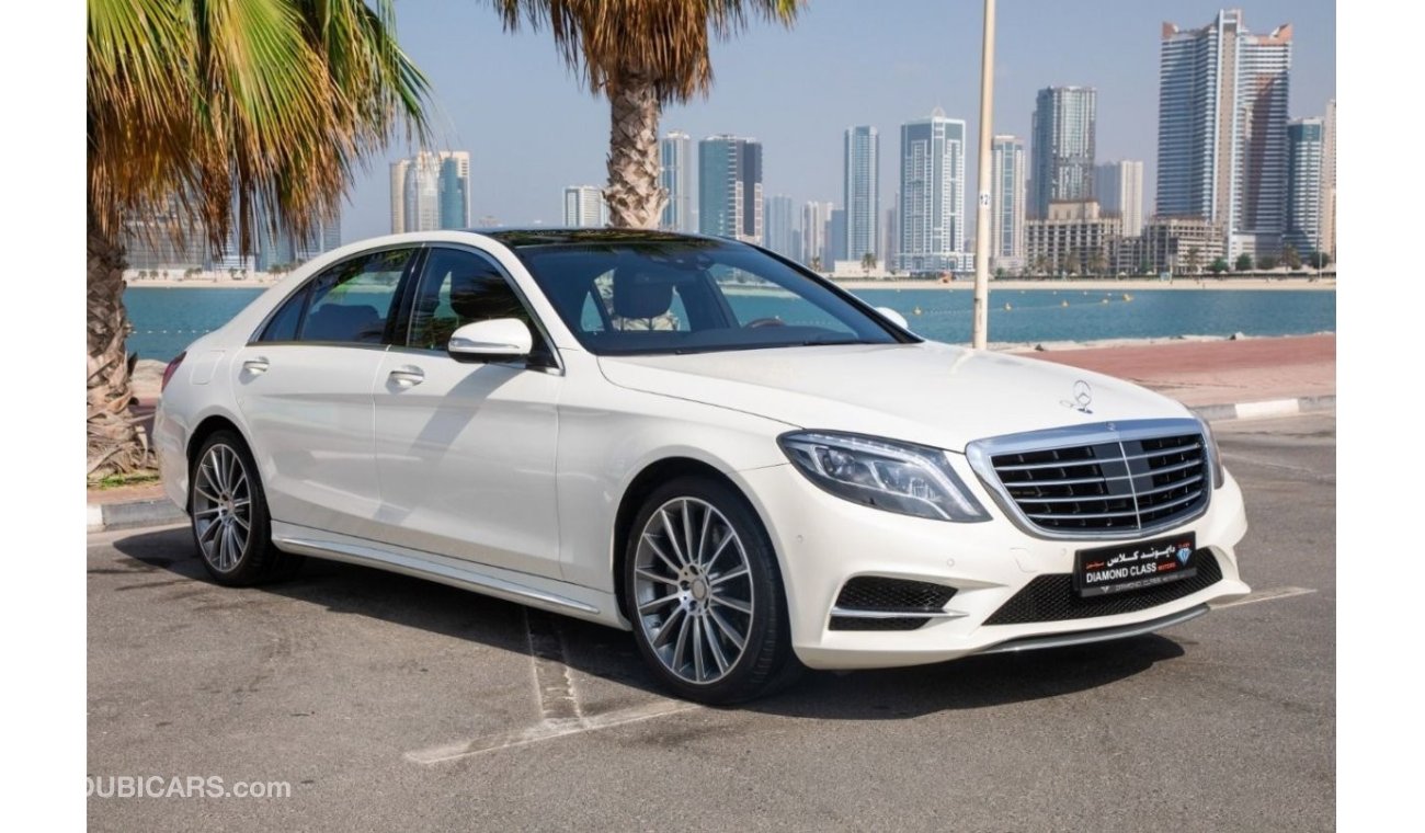 مرسيدس بنز S 500 مرسيدس اس 500 L كامل المواصفاتV8  بدون صبغ ،بدون حوادث ،كامل تشيكات وكالة