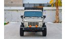 جيب رانجلر Willys Edition | 1,939 P.M | 0% Downpayment | Perfect Condition