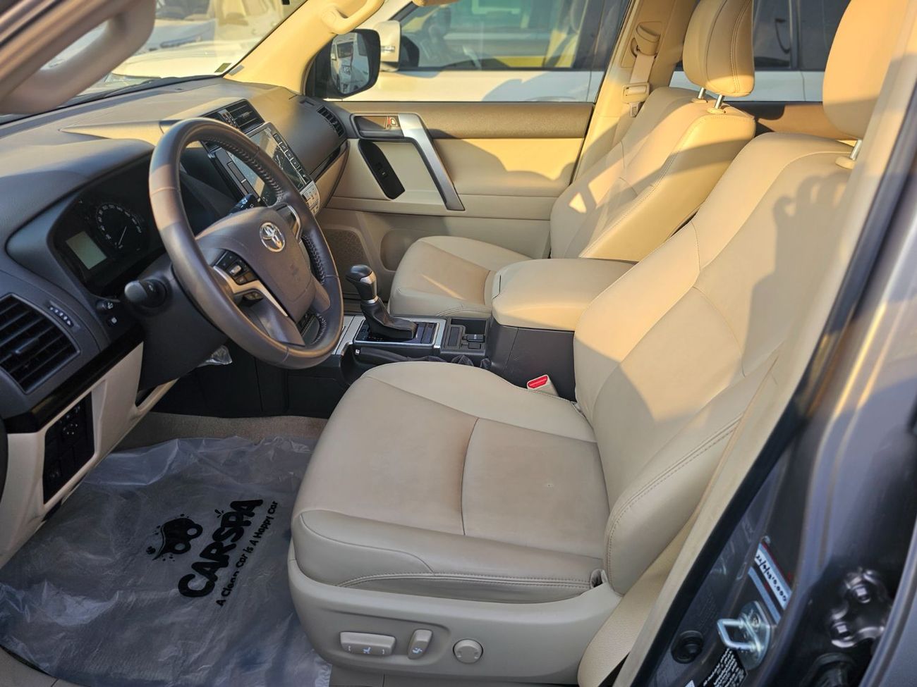 تويوتا برادو Toyota land cruiser Prado year 2022 FULL OPTION petrol engine brown color automatic transmission v6