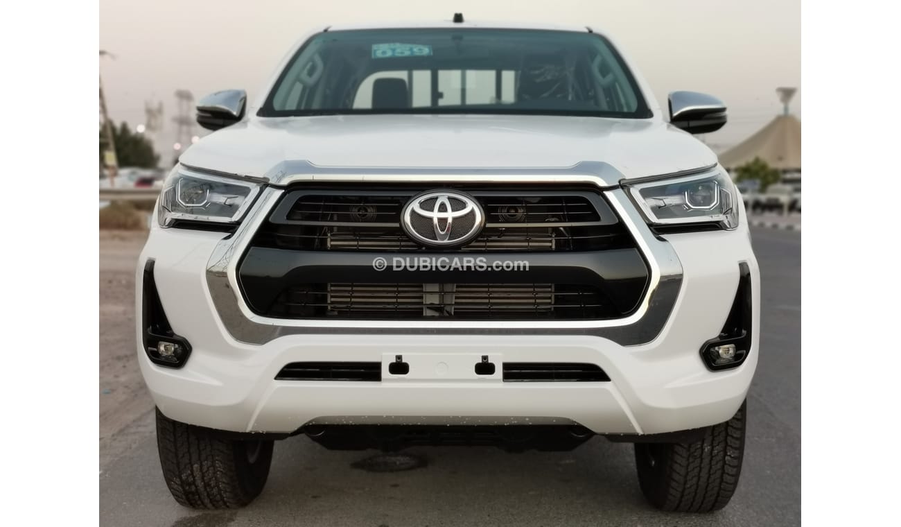 Toyota Hilux 2.4L,DIESEL,4WD,DOUBL/CAB,WIDE BODY,NEW SHAPE,DVD+CAMERA,PUSH BUTTON START,MT,2022MY ( FOR EXPORT)