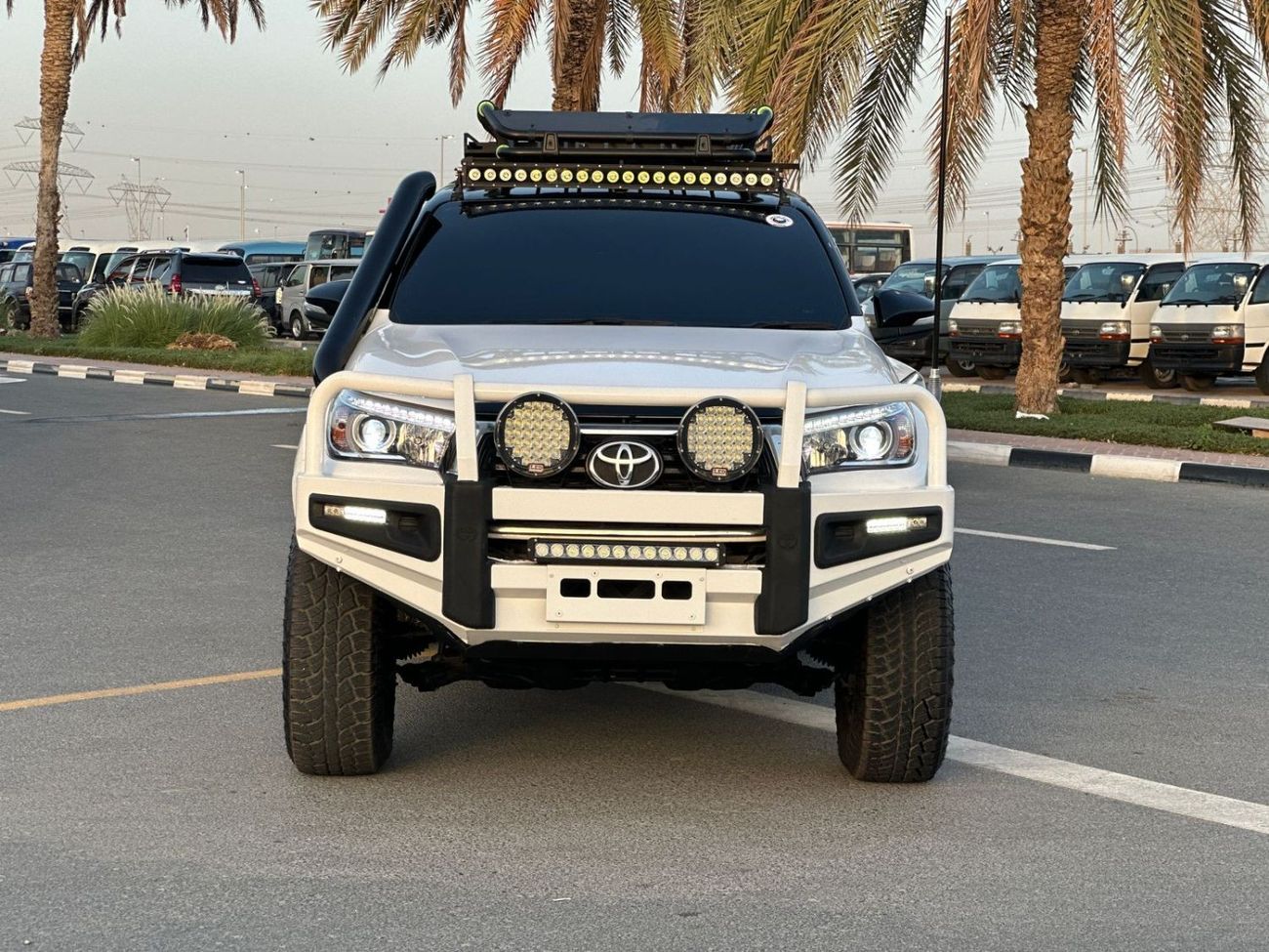 Toyota Hilux HEAVY MODIFICATION | PREMIUM ROOF RACK | SPORTS BAR WITH BASKET | SIDE BODY STICKER | 2.8L DIESEL | 