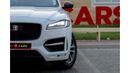 Jaguar F Pace Jaguar F-Pace R-Sport 2019 GCC under Agency Warranty and Service Contract with Flexible Down-Payment