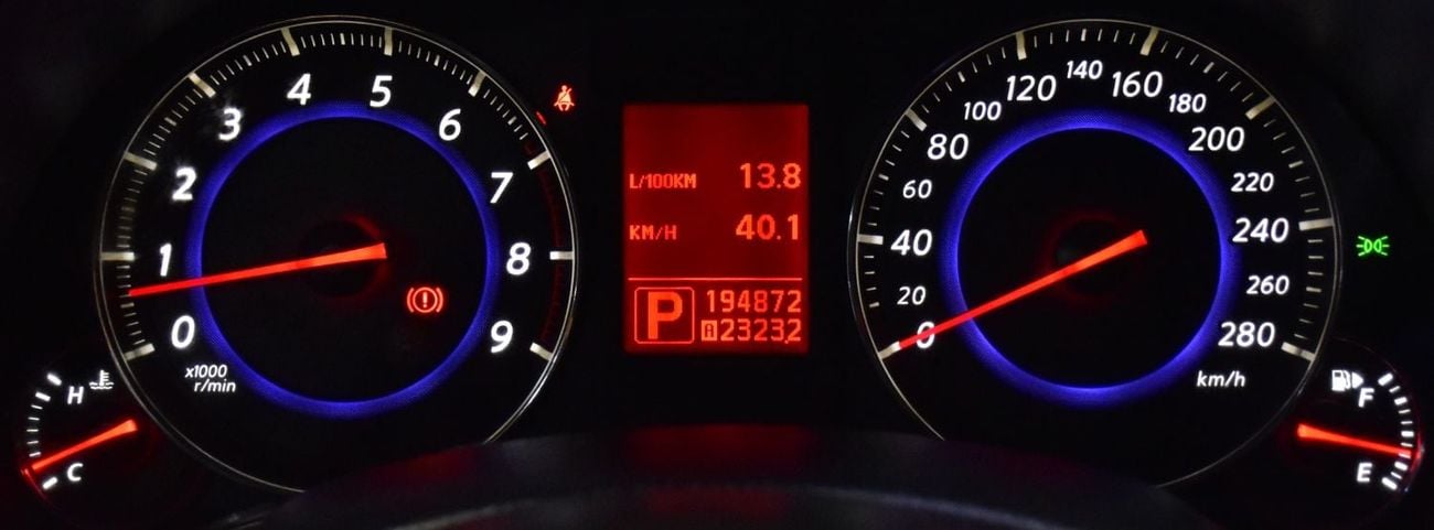 Infiniti FX50 EXCELLENT DEAL for our Infiniti FX50s ( 2009 Model ) in Orange Color GCC Specs