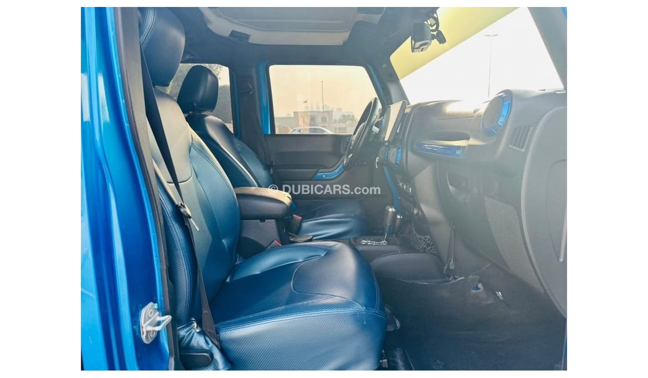 جيب رانجلر Unlimited Sport 1590 PM || WRANGLER UNLIMITED 3.6L V6 || ORIGNAL PAINT || FSH || 0%DP || GCC || WELL