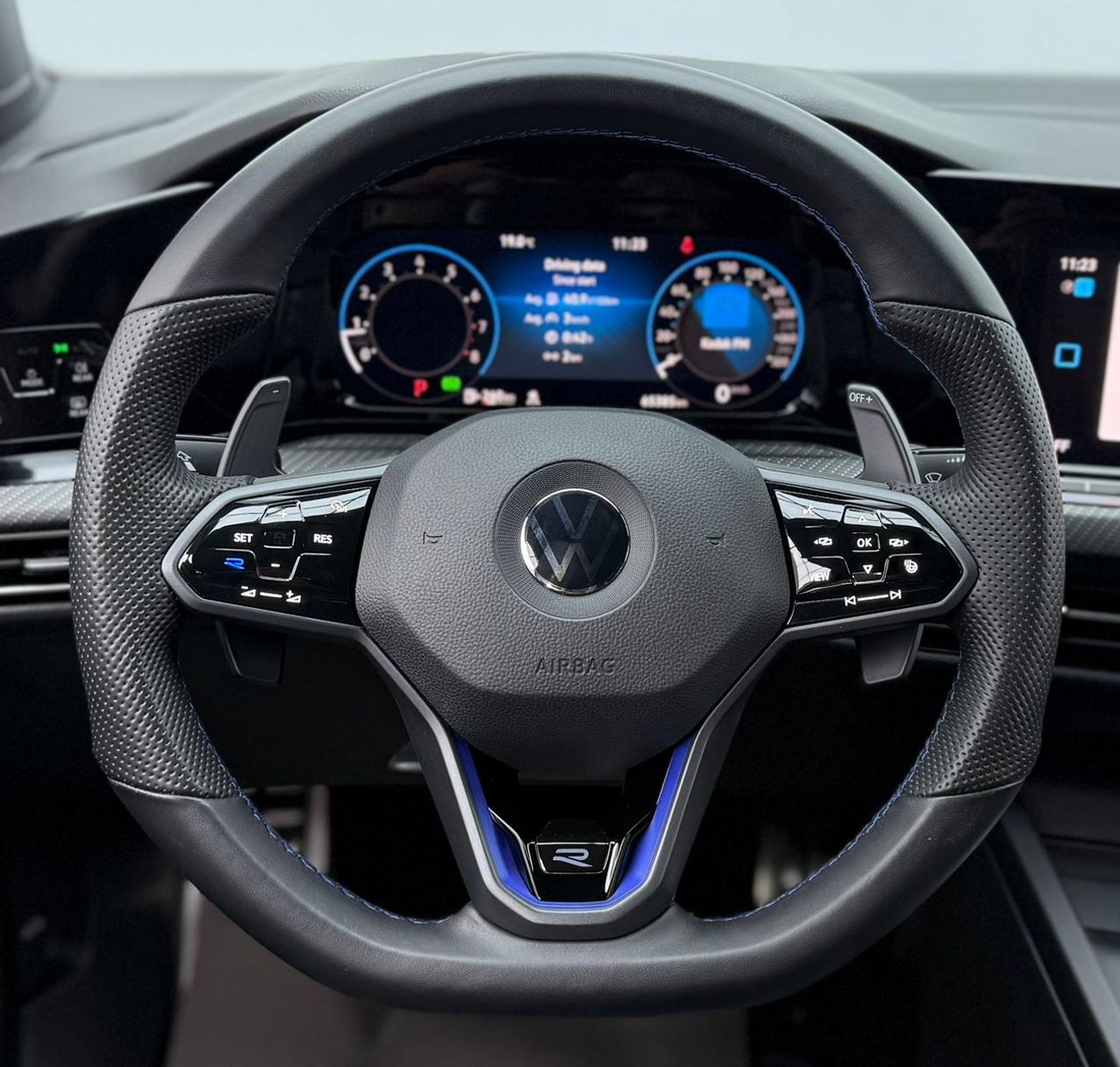 فولكس واجن جولف ار 2022 Volkswagen Golf R, 2027 VW Warranty, 2029 VW Service Pack, Full VW Service History, GCC