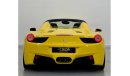 فيراري 458 2013 Ferrari 458 Spider, ( Full Carbon Fibre Package ) Full Ferrari Service History, GCC