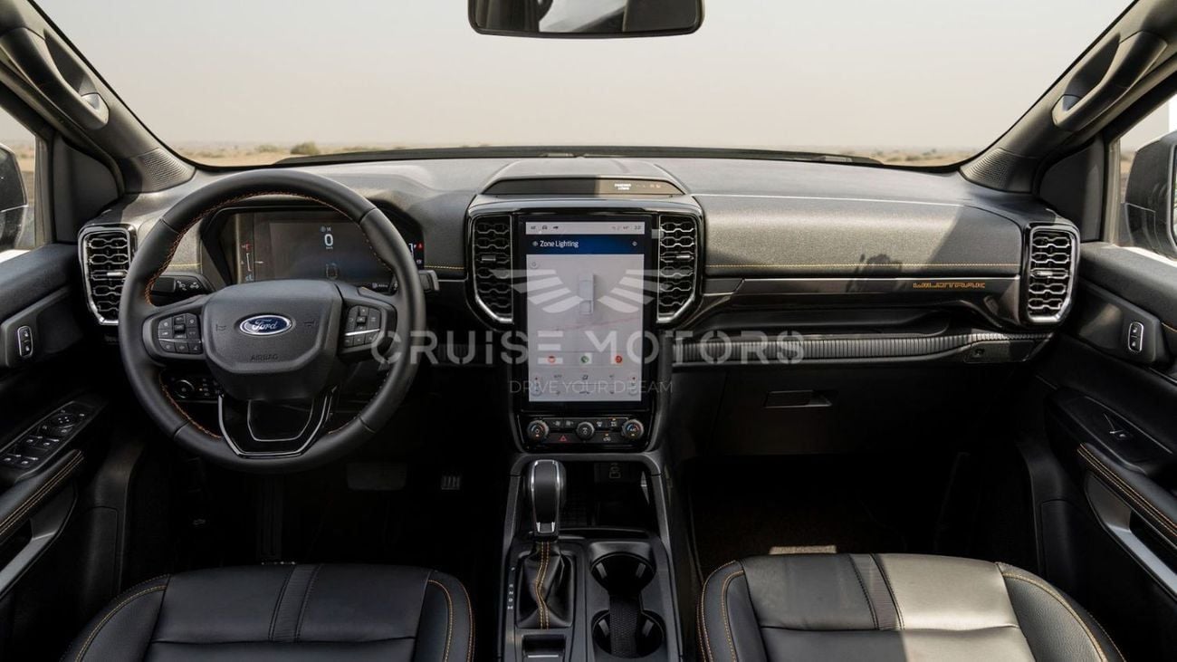 فورد رانجر WILDTRAK 2.0T Diesel - Automatic . Pick Up Truck . Four Wheel Drive . 5 Seats . 4 Doors . Meteor Gre