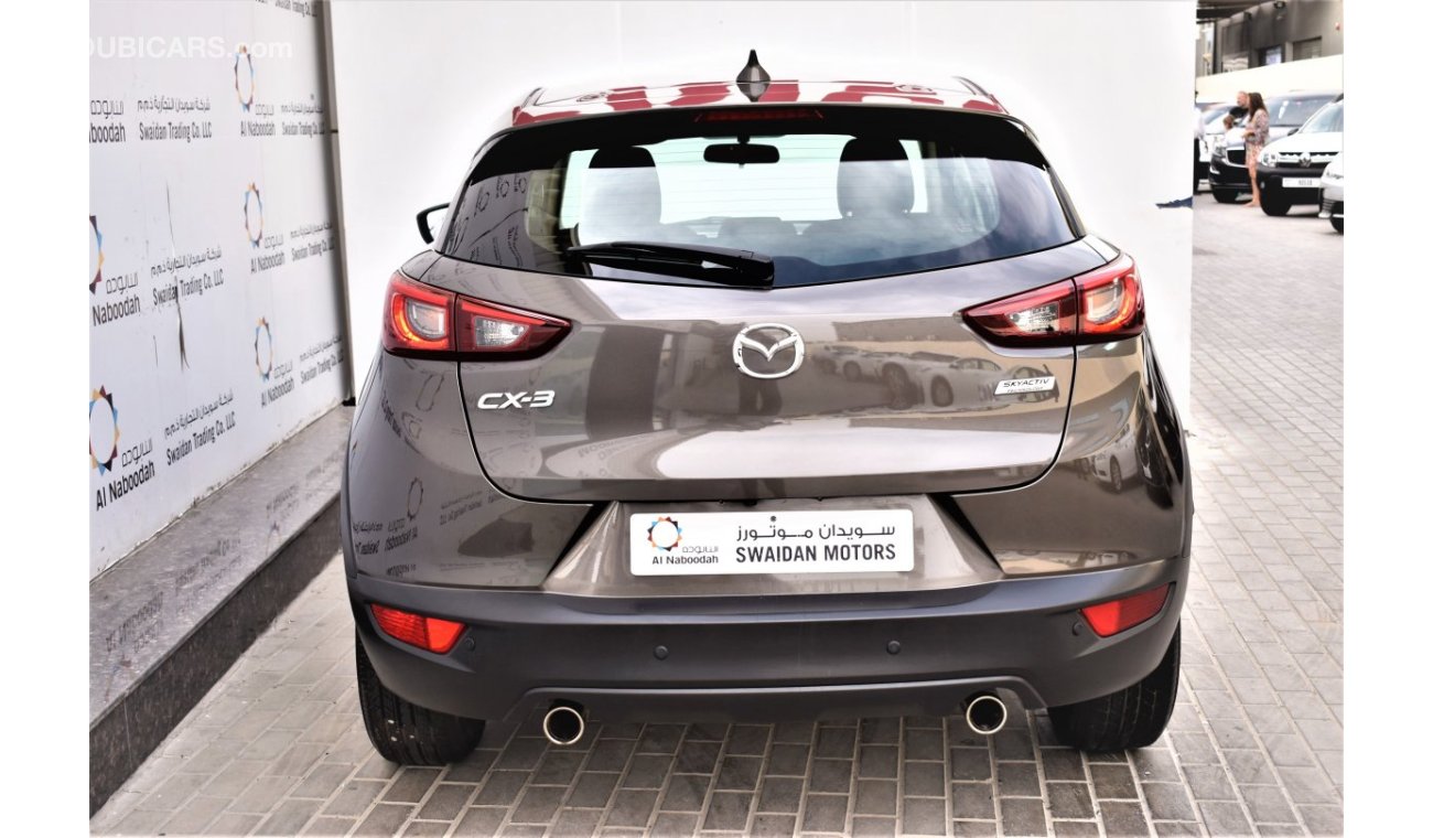 مازدا CX-3 AED 1370 PM | 0% DP | 2.0L GS GCC WARRANTY