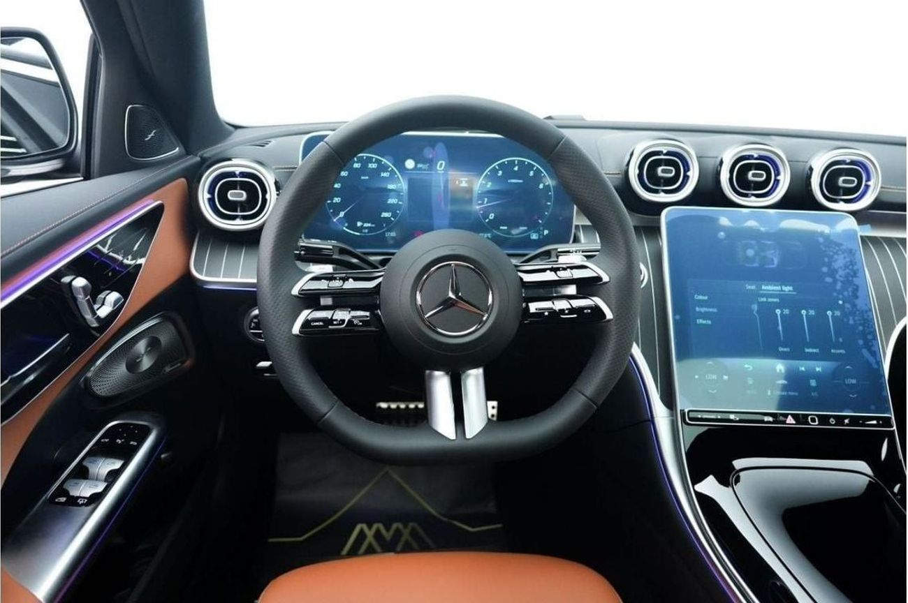 مرسيدس بنز C 200 Mercedes-Benz C 200 Premium Plus | 2025 GCC 0km | Agency Warranty | AMG Package | 360 View