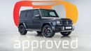 مرسيدس بنز G 63 AMG Std 4.0L UAE's Very Best Example | AED 8,853 Per Month
