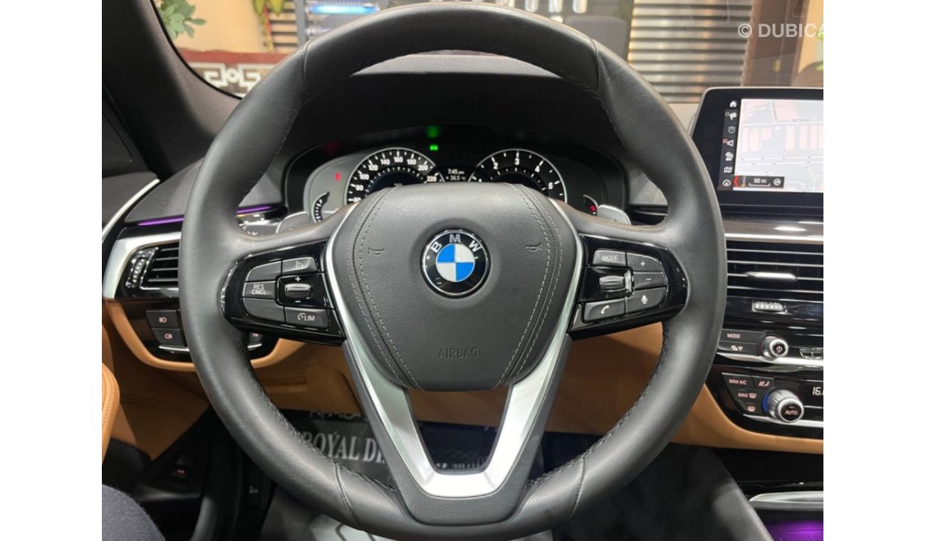 بي أم دبليو 520 اكسكلوسيف BMW 520i 2018 GCC Under Warranty Low mileage