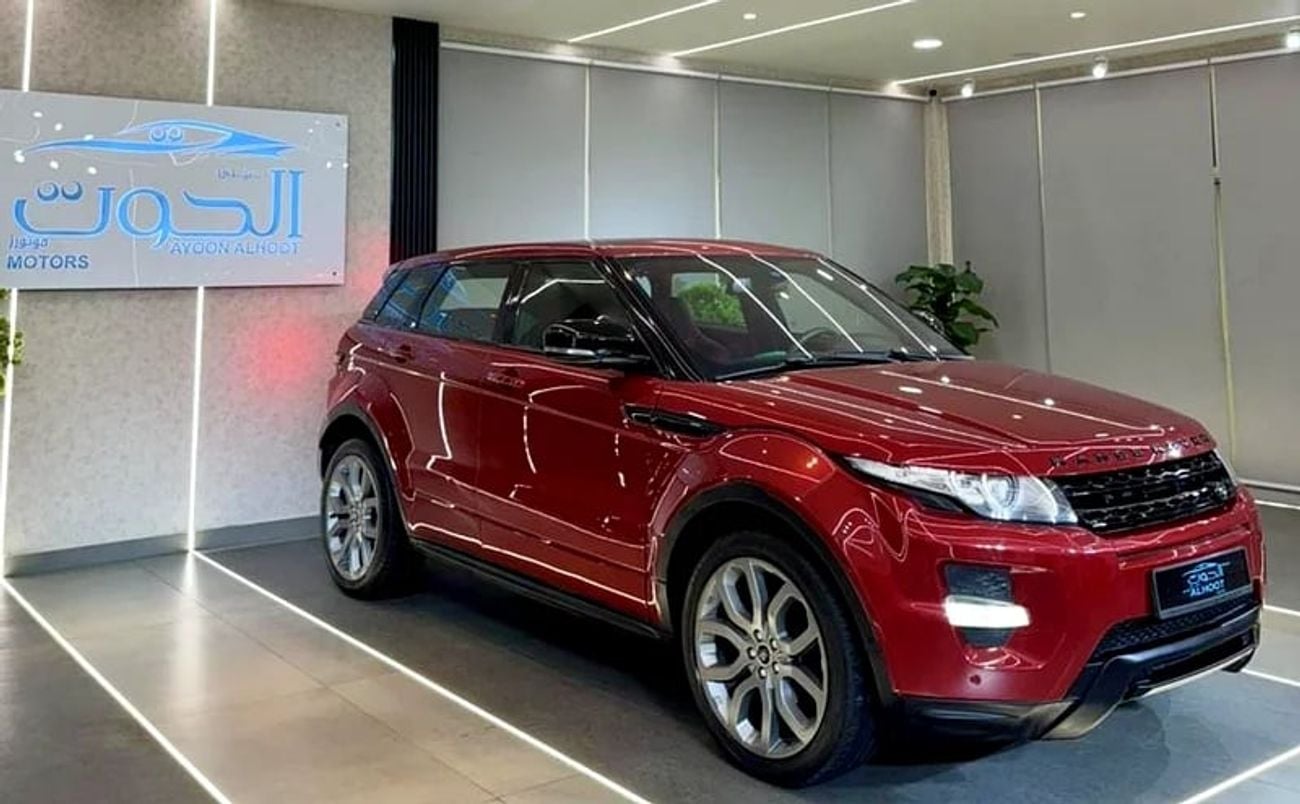 Land Rover Range Rover Evoque DYNAMIC PLUS LOVELY RED || TOP RANGE || GCC || PANORAMIC || LOW MILEAGE