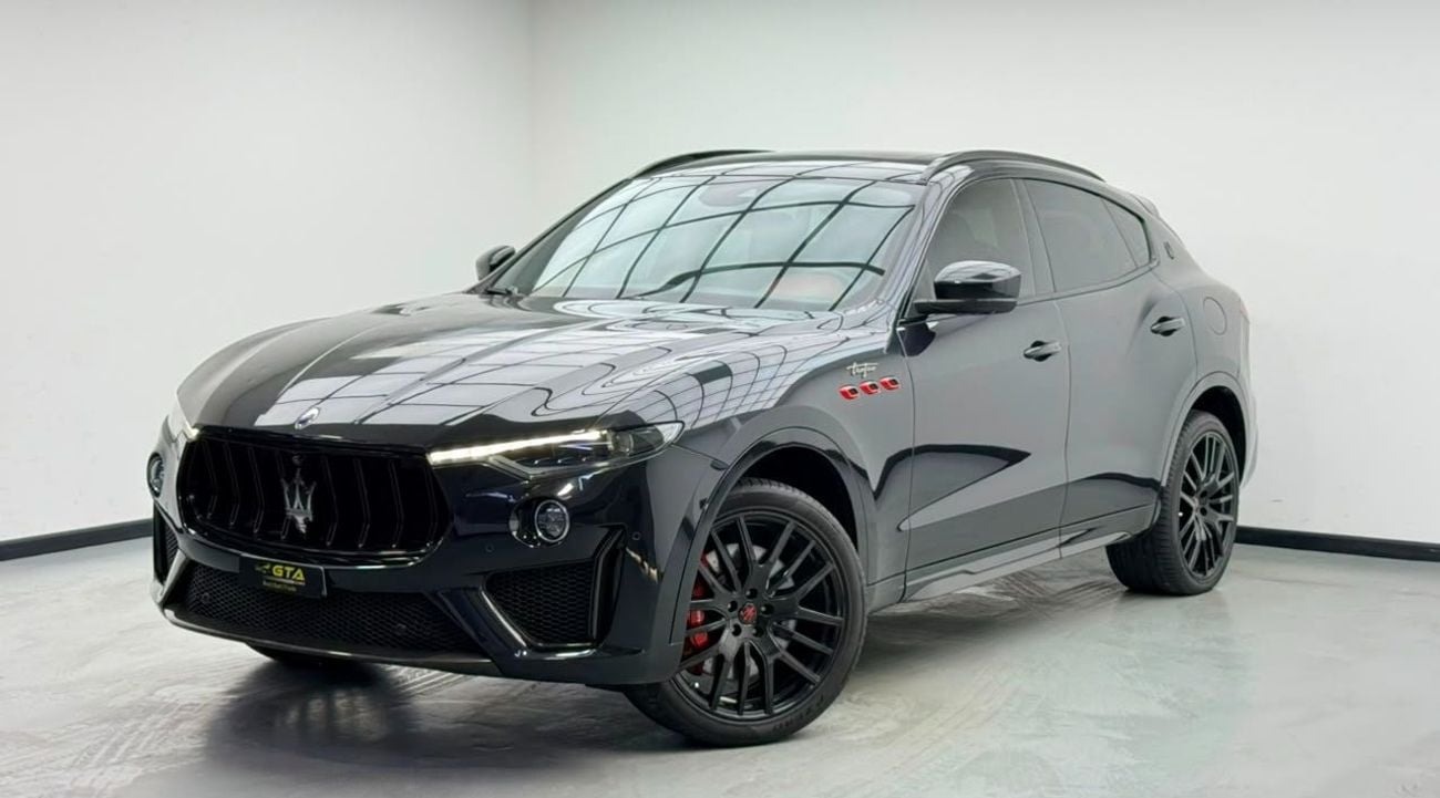 مازيراتي ليفونت TROFEO 2019 Maserati Levante Trofeo, Warranty, Carbon Fiber Interior, Excellent Condition, GCC