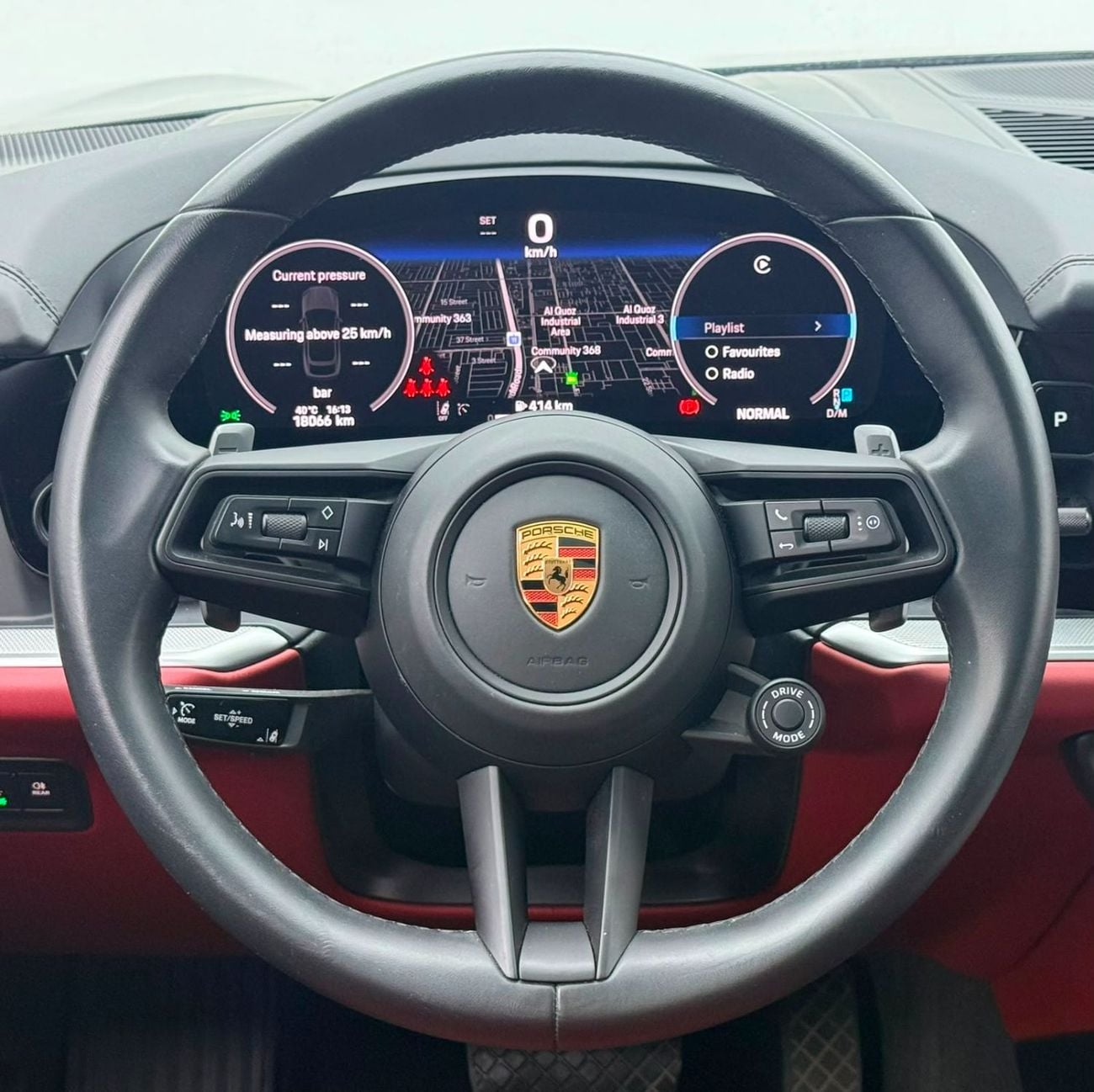 بورش كايان STD 2025 Porsche Cayenne Coupe, 2027 Porsche Warranty + Service Pack, Full Porsche Service History, 