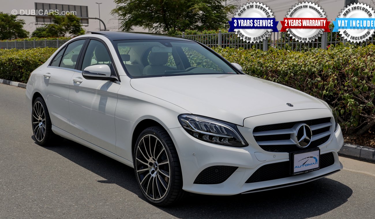 مرسيدس بنز C 200 مرسيدس بنز ,C200   AMG ,2020مطابقة للمواصفات الخليجية 0 كم مع ضمان سنتان + 3 سنين صيانة