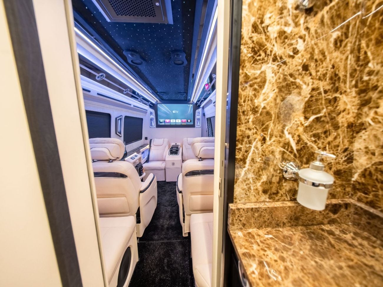 مرسيدس بنز سبرينتر Barugzai VIP Sprinter | Premium interior | Washroom | Smart TVs