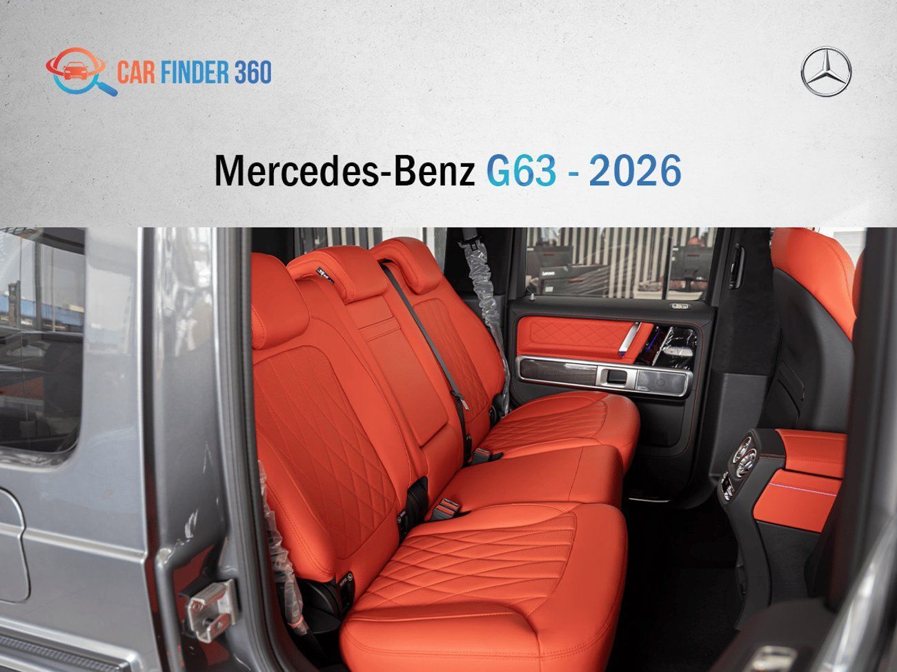 Mercedes-Benz G 63 AMG Mercedes-Benz G63 - 2026 - GCC - Performance Package (Export)